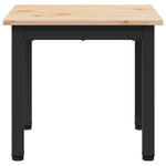 Kaffebord Naturlig 40 X 40 X 36 Cm Massiv Furu