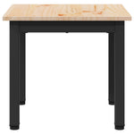 Kaffebord Naturlig 40 X 40 X 36 Cm Massiv Furu