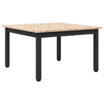 Kaffebord Naturlig 60 X 60 X 36 Cm Massiv Furu