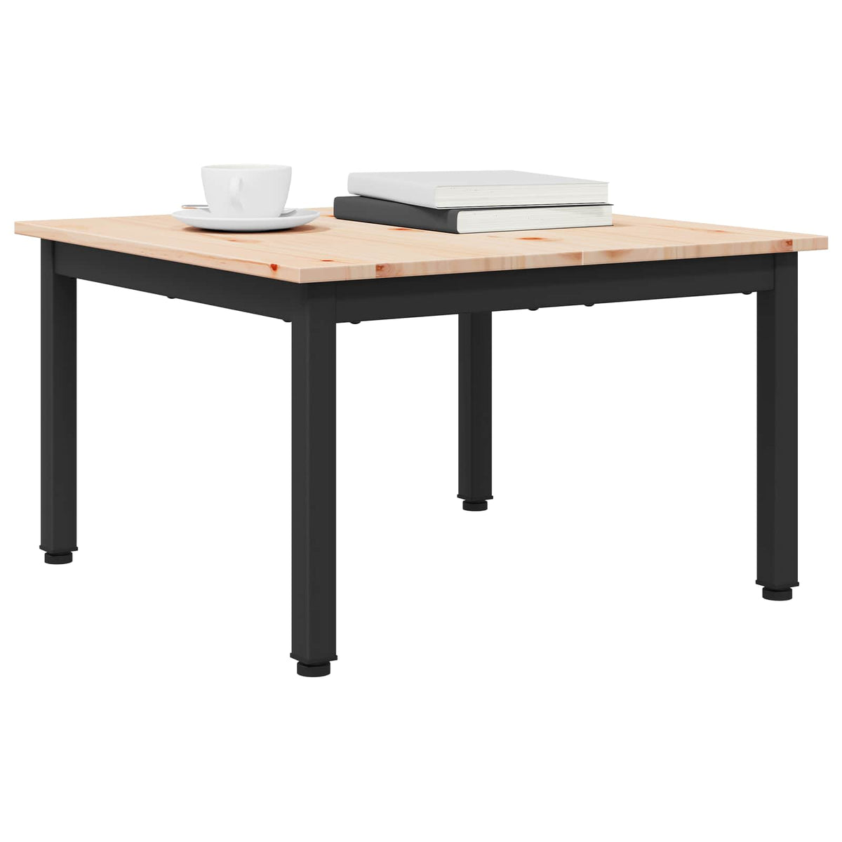 Kaffebord Naturlig 60 X 60 X 36 Cm Massiv Furu