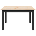 Kaffebord Naturlig 60 X 60 X 36 Cm Massiv Furu