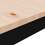 Kaffebord Naturlig 100 X 50 X 45 Cm Massiv Furu