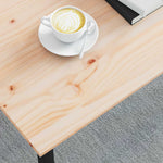 Kaffebord Naturlig 100 X 50 X 45 Cm Massiv Furu