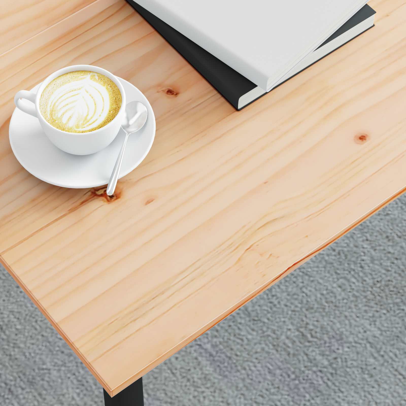 Kaffebord Naturlig 80 X 80 X 45 Cm Massiv Furu