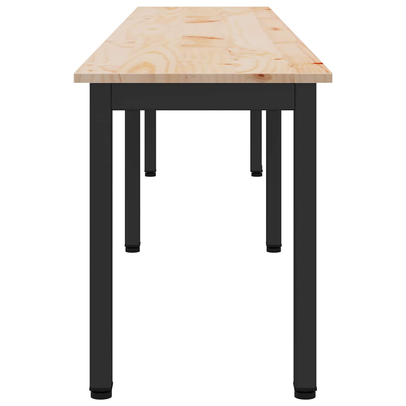 Benk Naturlig 200 X 35 X 45 Cm Massiv Furu