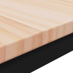 Spisebord Naturlig 70 X 70 X 75 Cm Massiv Furu