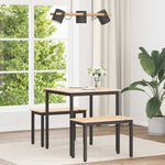 Spisebord Naturlig 70 X 70 X 75 Cm Massiv Furu