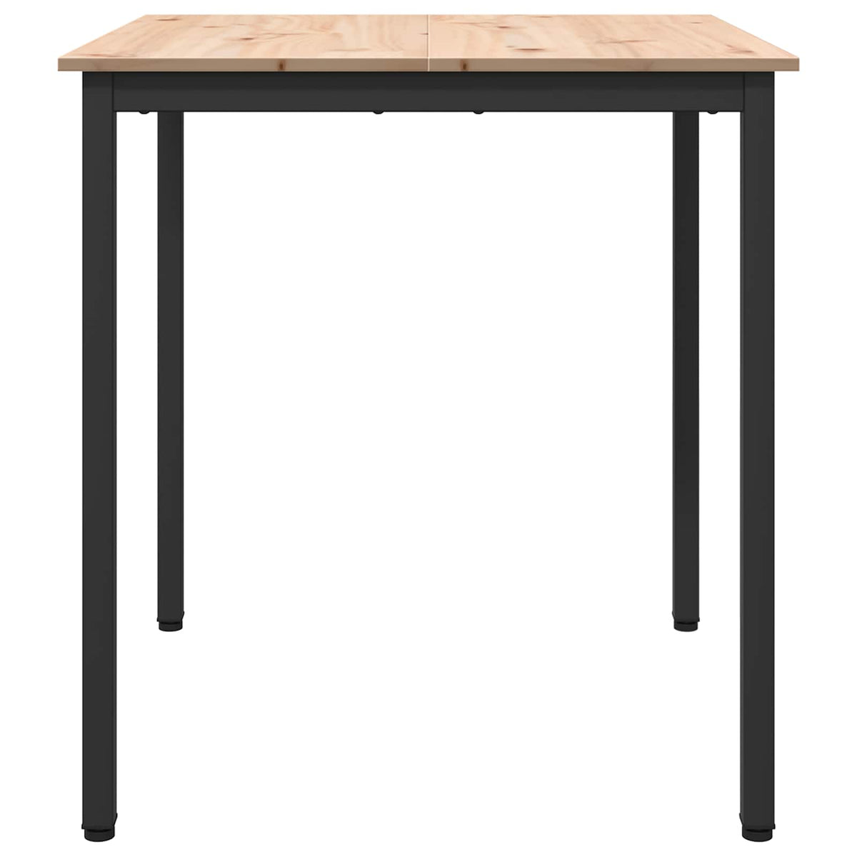 Spisebord Naturlig 70 X 70 X 75 Cm Massiv Furu