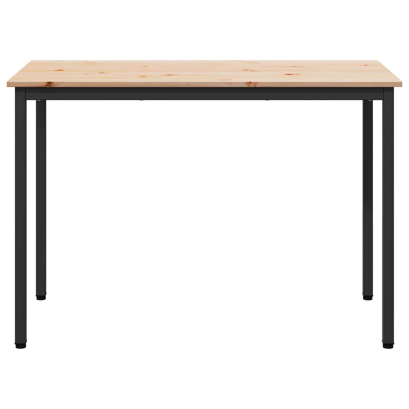 Spisebord Naturlig 110 X 55 X 75 Cm Massiv Furu