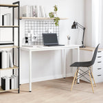 Spisebord Hvit 110 X 55 X 75 Cm Massiv Furu