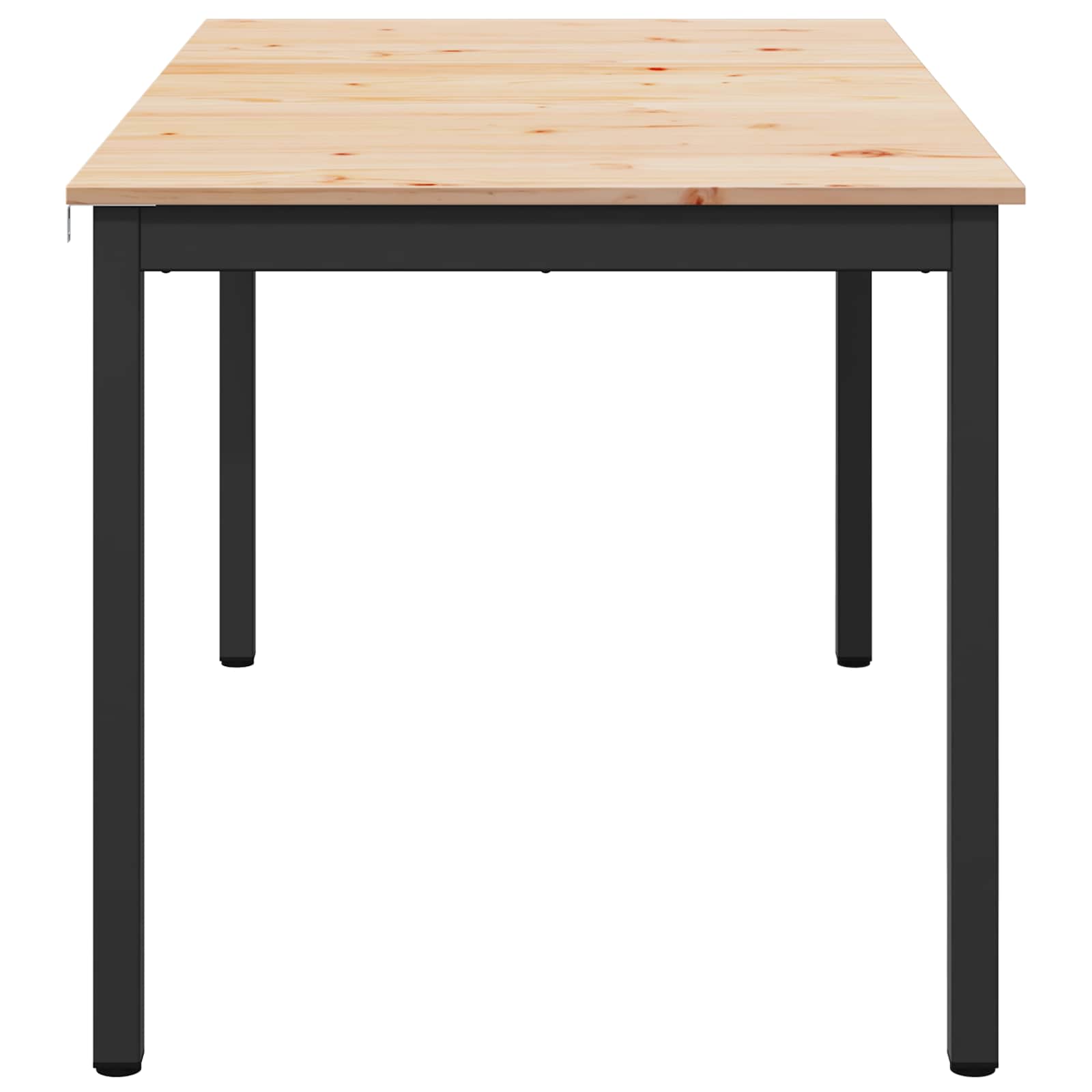 Spisebord Naturlig 180 X 90 X 75 Cm Massiv Furu