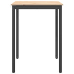 Barbord Naturlig 110 X 55 X 105 Cm Massiv Furu