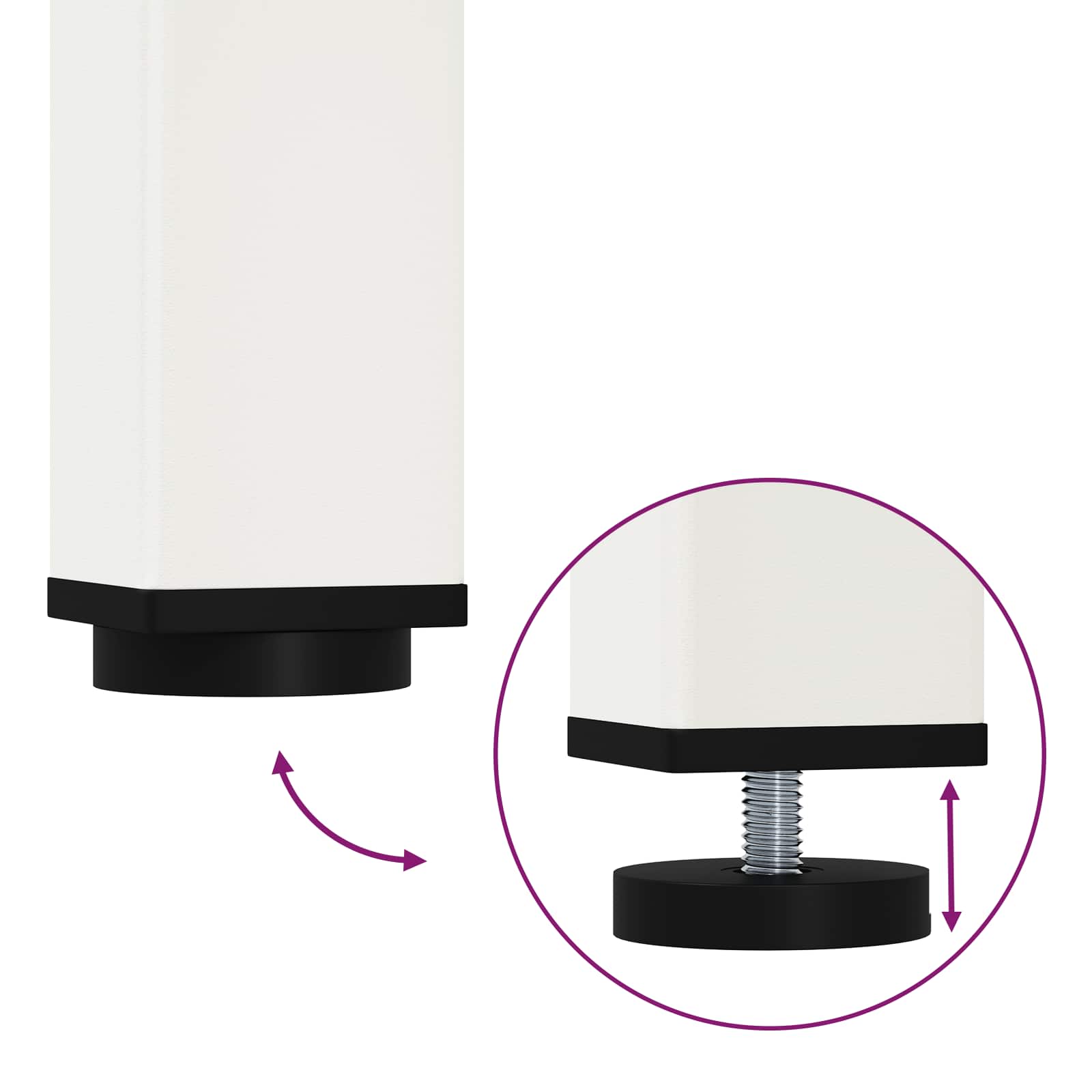 Barbord Hvit 110 X 55 X 105 Cm Massiv Furu