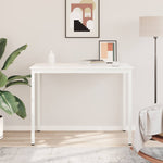 Barbord Hvit 110 X 55 X 105 Cm Massiv Furu