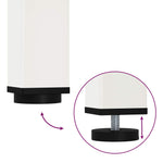 Barbord Hvit 110 X 55 X 105 Cm Massiv Furu