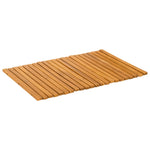 Badematte Brun 60 X 40 Cm Solid Akasietre
