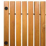 Badematte Brun 80 X 50 Cm Solid Akasietre