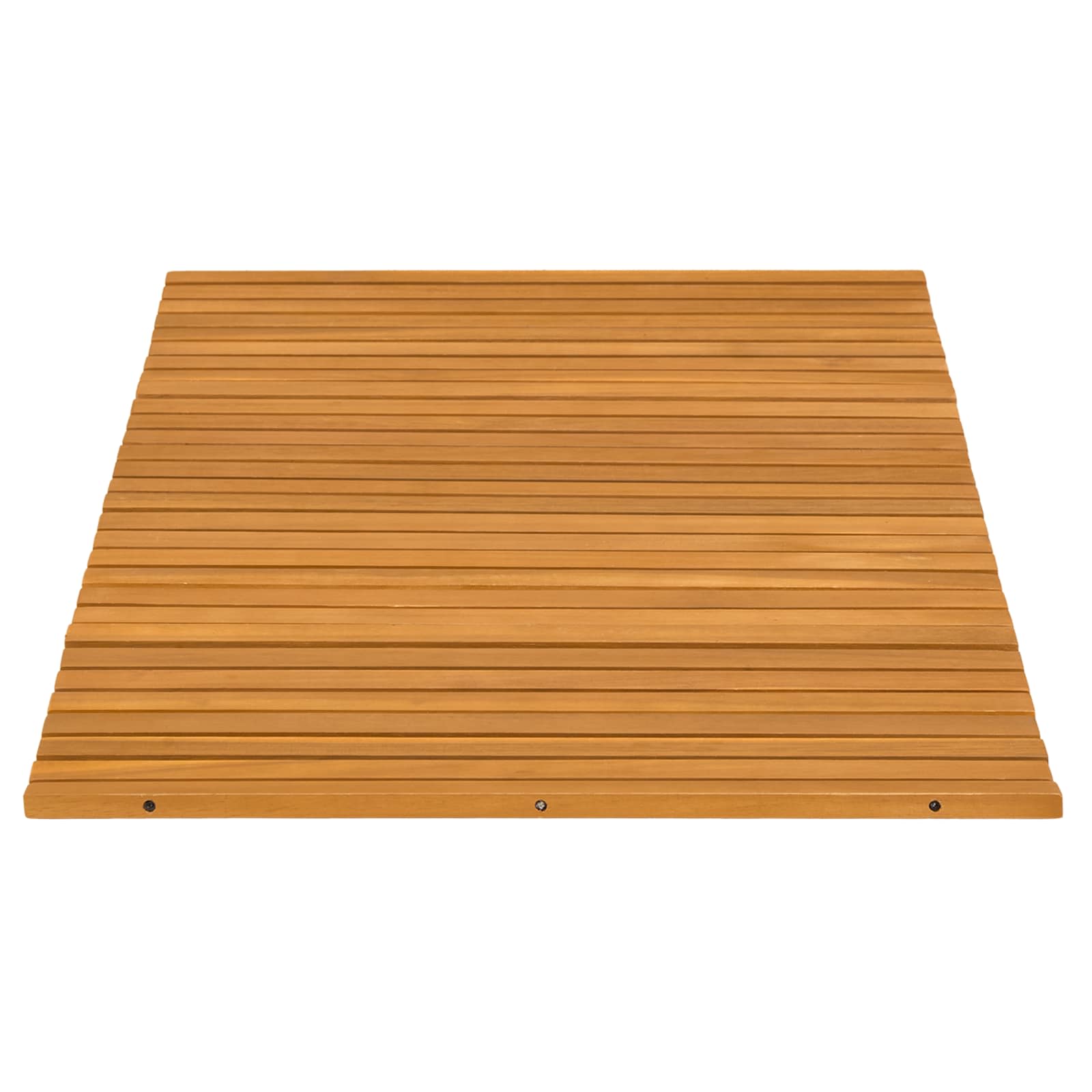 Badematte Brun 80 X 50 Cm Solid Akasietre