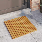 Badematte Ensfarget Brun 50 X 50 Cm Tre
