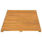 Badematte Ensfarget Brun 80 X 50 Cm Tre