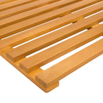 Badematte Ensfarget Brun 50 X 48 X 2,5 Cm Tre