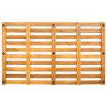 Badematte Ensfarget Brun 80 X 48 X 2,5 Cm Tre
