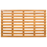 Badematte Ensfarget Brun 80 X 48 X 2,5 Cm Tre