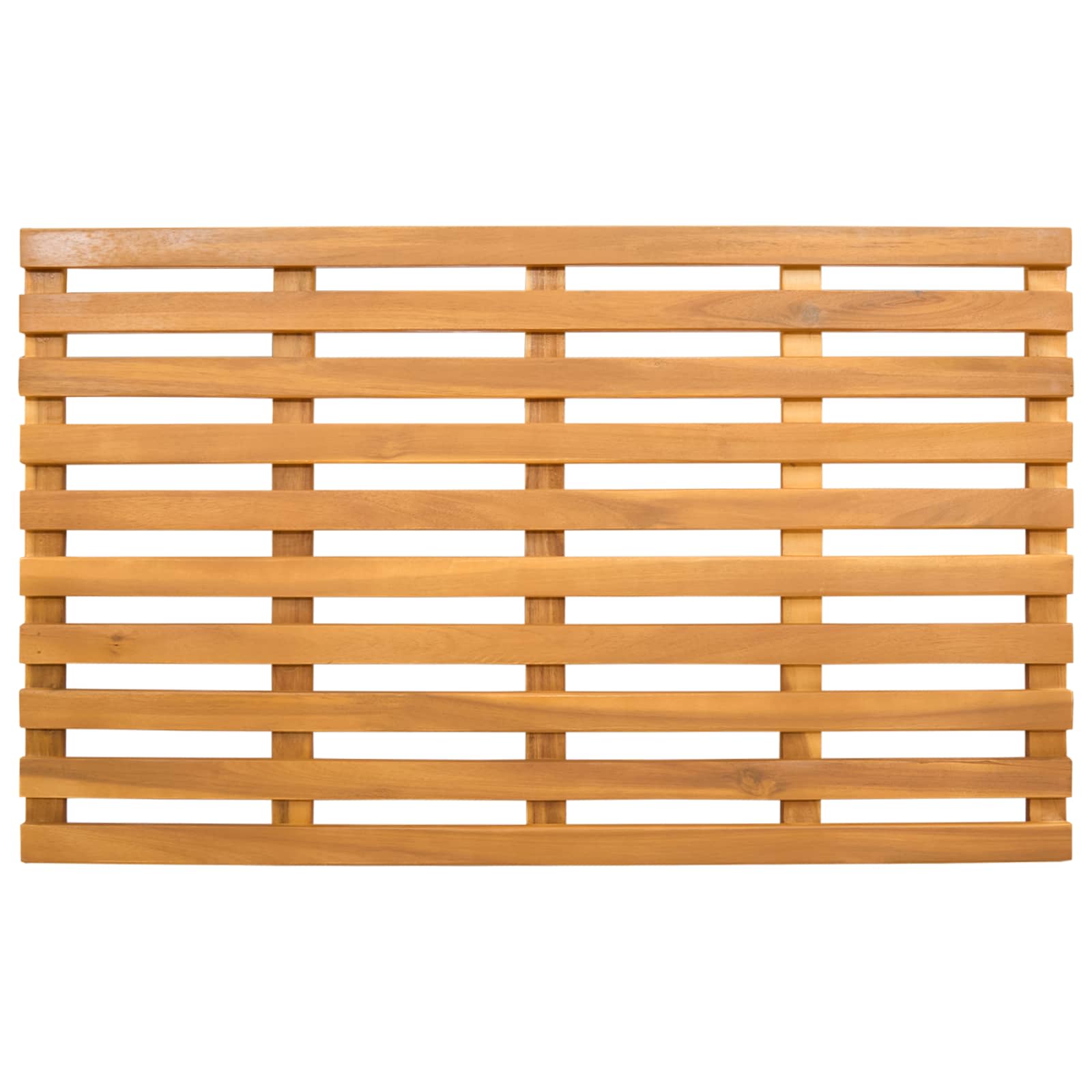 Badematte Ensfarget Brun 80 X 48 X 2,5 Cm Tre