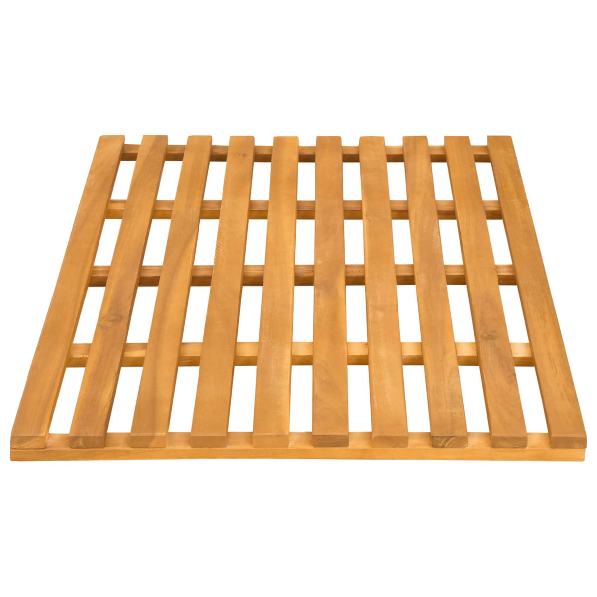 Badematte Ensfarget Brun 80 X 48 X 2,5 Cm Tre
