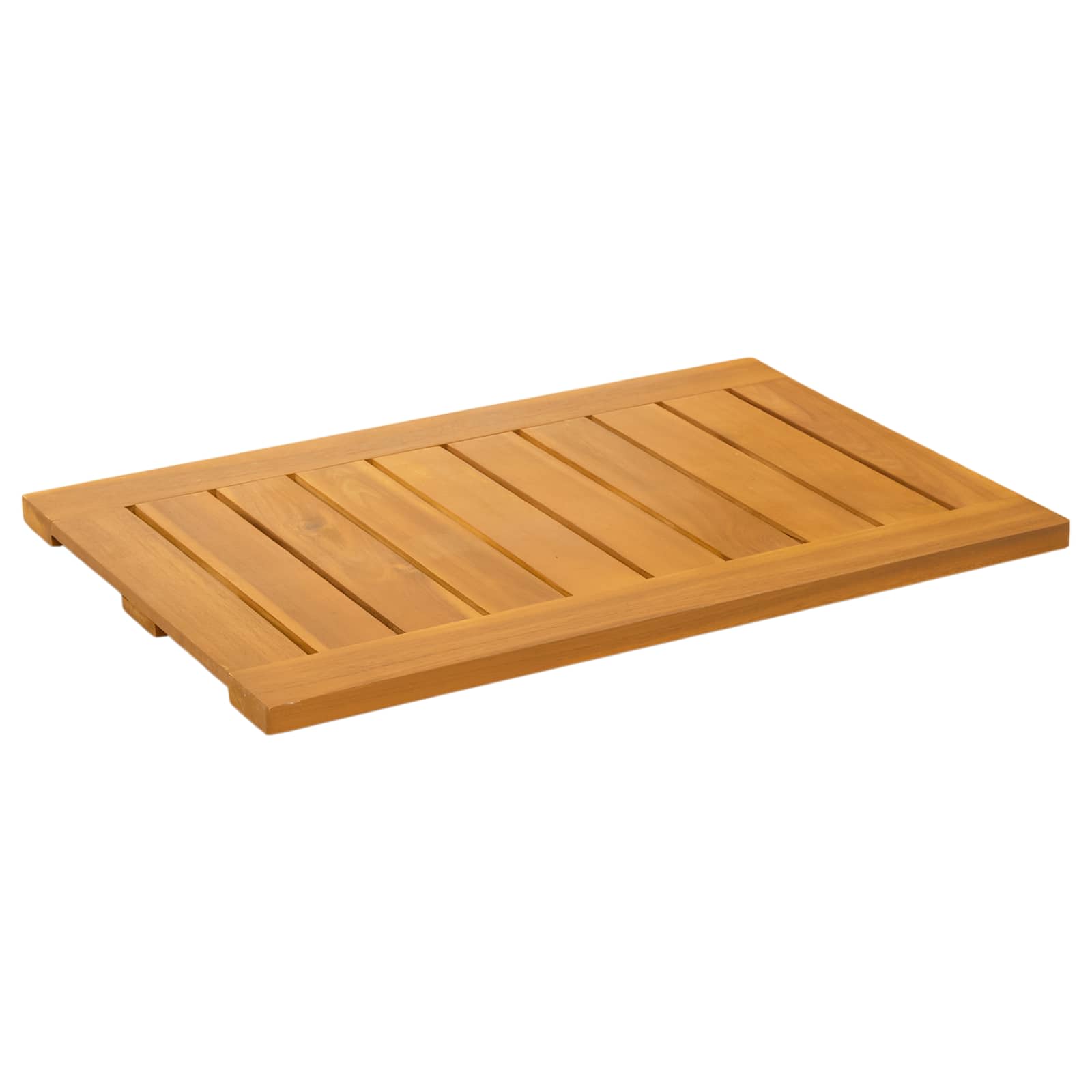 Badematte Ensfarget Brun 60 X 40 Cm Tre