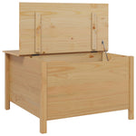 Kaffebord Honning Brun 79.5 X 79.5 X 49 Cm Massiv Furu