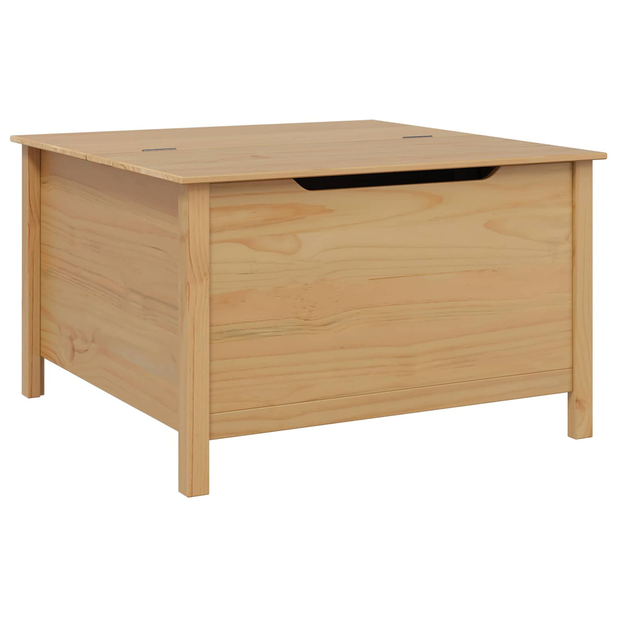 Kaffebord Honning Brun 79.5 X 79.5 X 49 Cm Massiv Furu