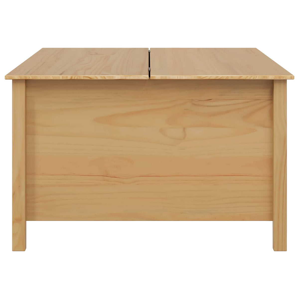 Kaffebord Honning Brun 79.5 X 79.5 X 49 Cm Massiv Furu
