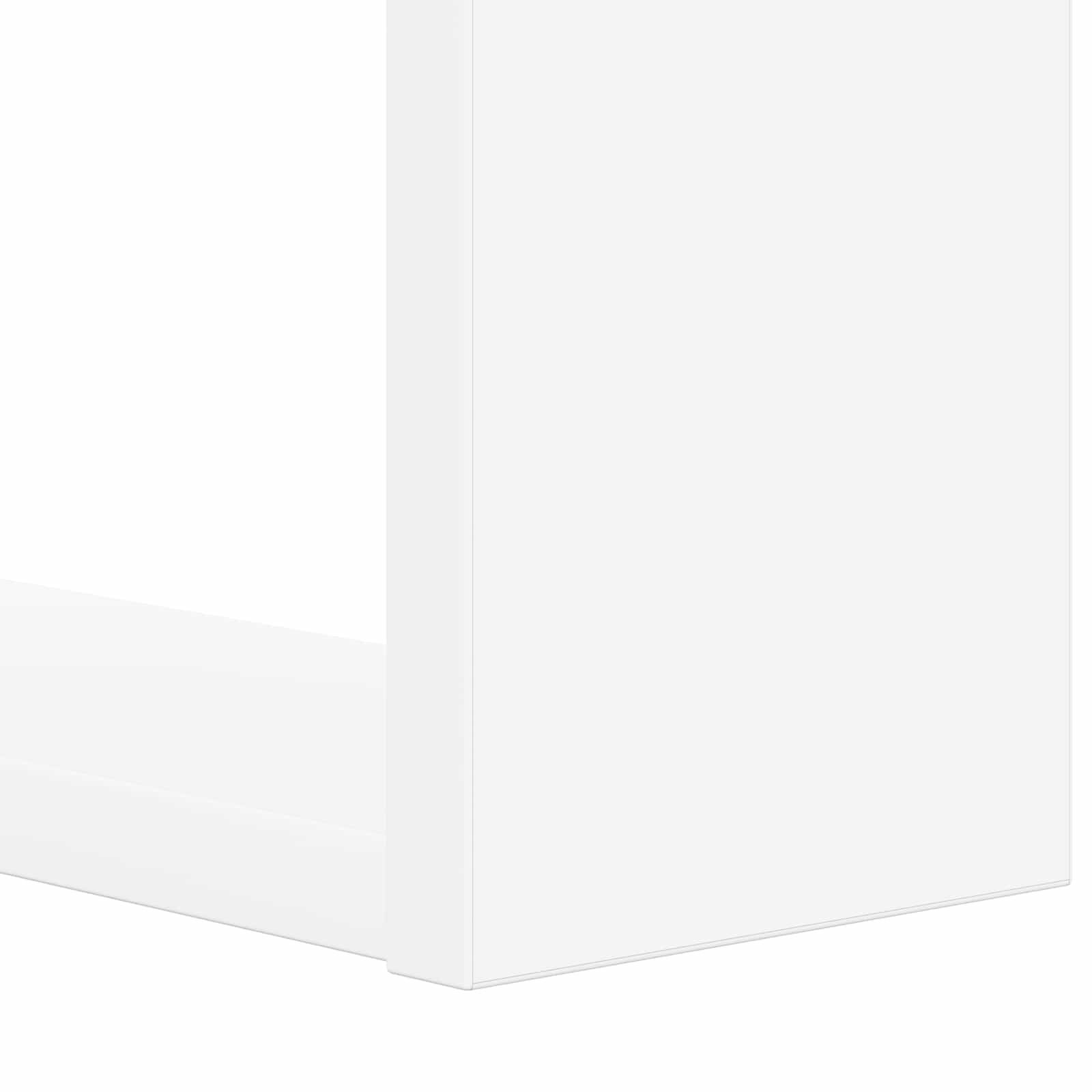 Bokhylle Hvit 52 X 25 X 71,5 Cm Konstruert Tre