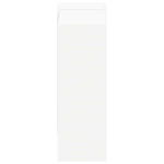 Bokhylle Hvit 52 X 25 X 71,5 Cm Konstruert Tre