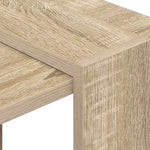 Bokhylle Sonoma Eik 52 X 25 X 71,5 Cm Konstruert Tre