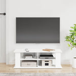 Tv-Stativ Hvit 96 X 35 X 33,5 Cm