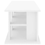 Tv-Stativ Hvit 96 X 35 X 33,5 Cm