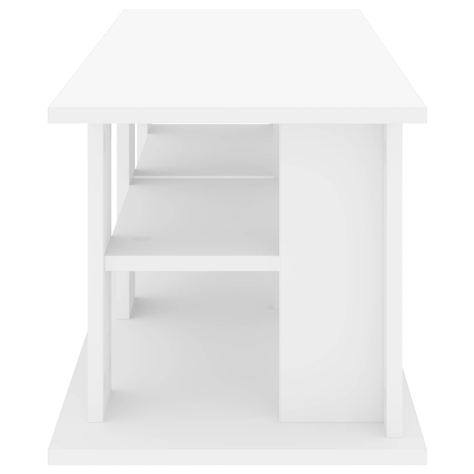 Tv-Stativ Hvit 96 X 35 X 33,5 Cm