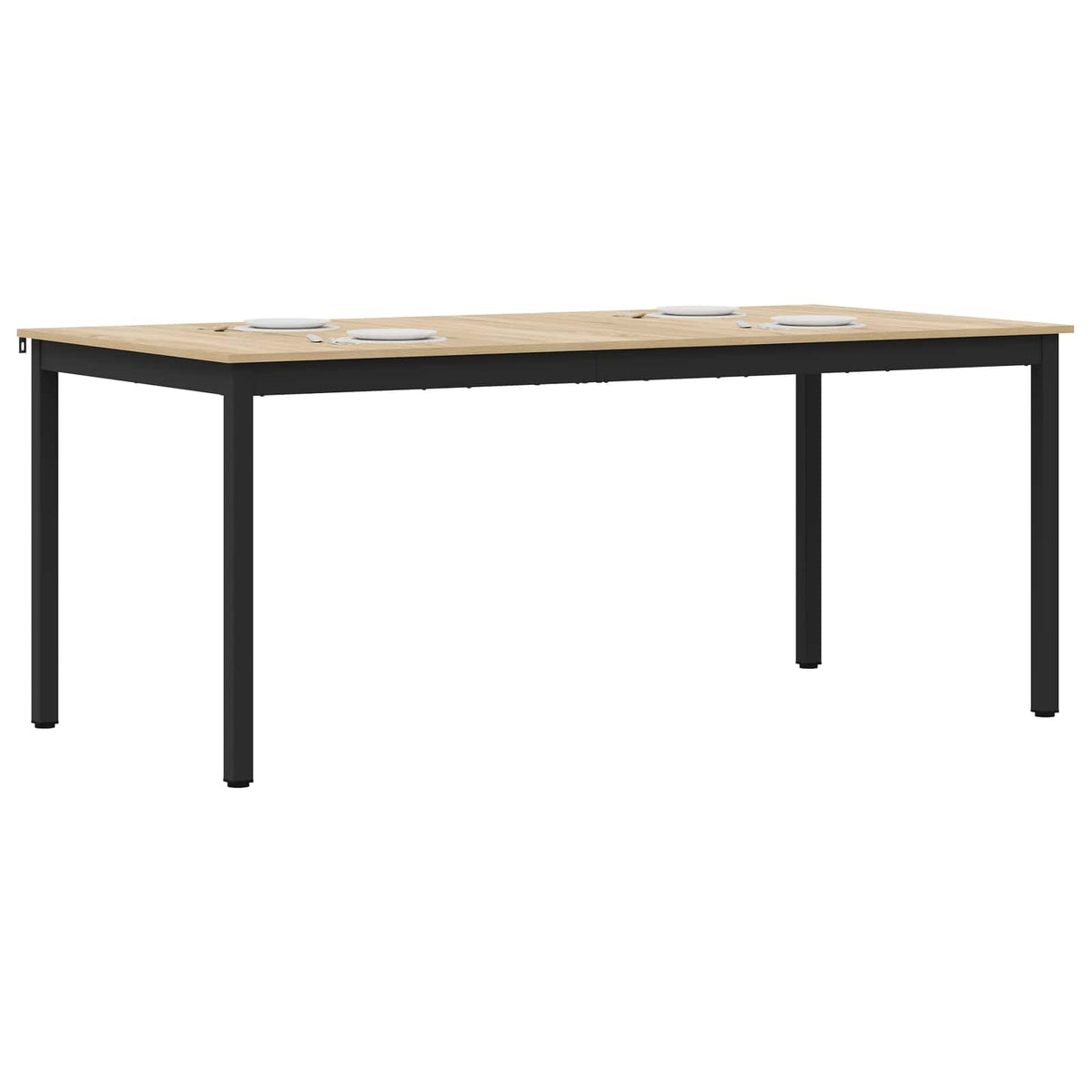 Spisebord 2 Pcs 180 X 90 X 75 Cm Konstruert Tre