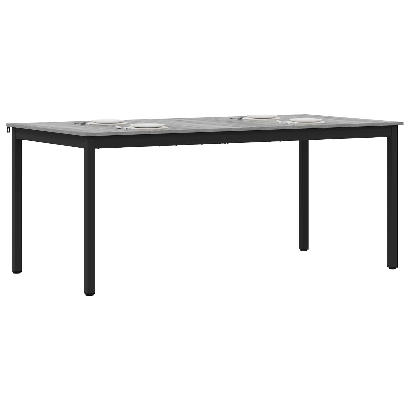 Spisebord 2 Pcs 180 X 90 X 75 Cm Konstruert Tre