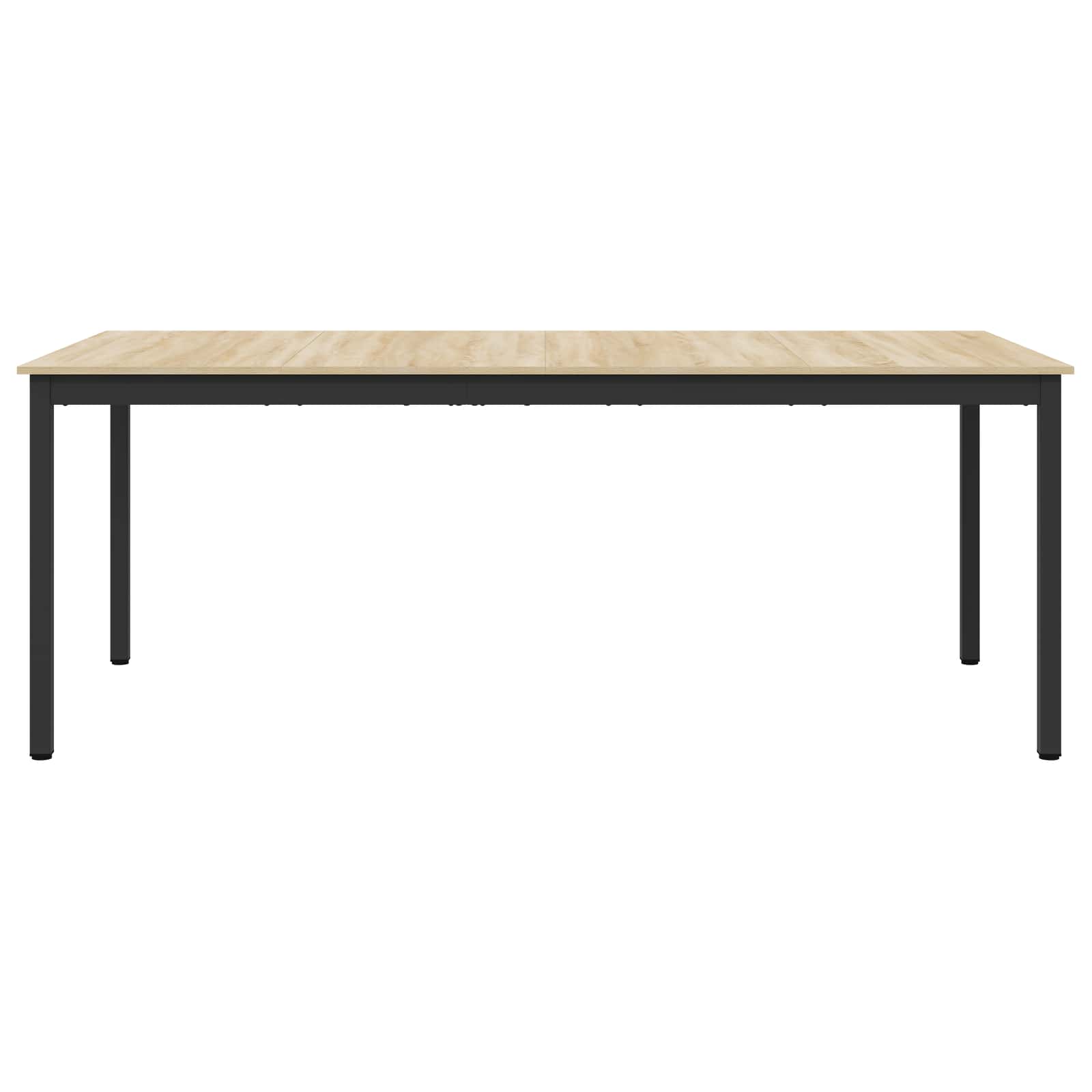 Spisebord 2 Pcs 200 X 100 X 75 Cm Konstruert Tre