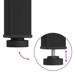 Spisebord 2 Pcs 200 X 100 X 75 Cm Konstruert Tre