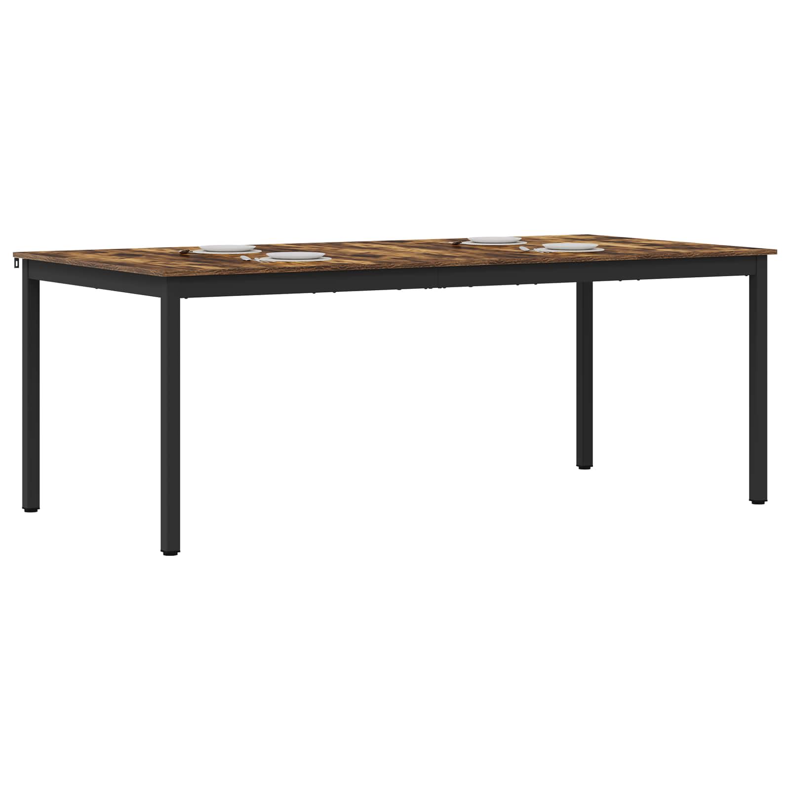 Spisebord 2 Pcs 200 X 100 X 75 Cm Konstruert Tre