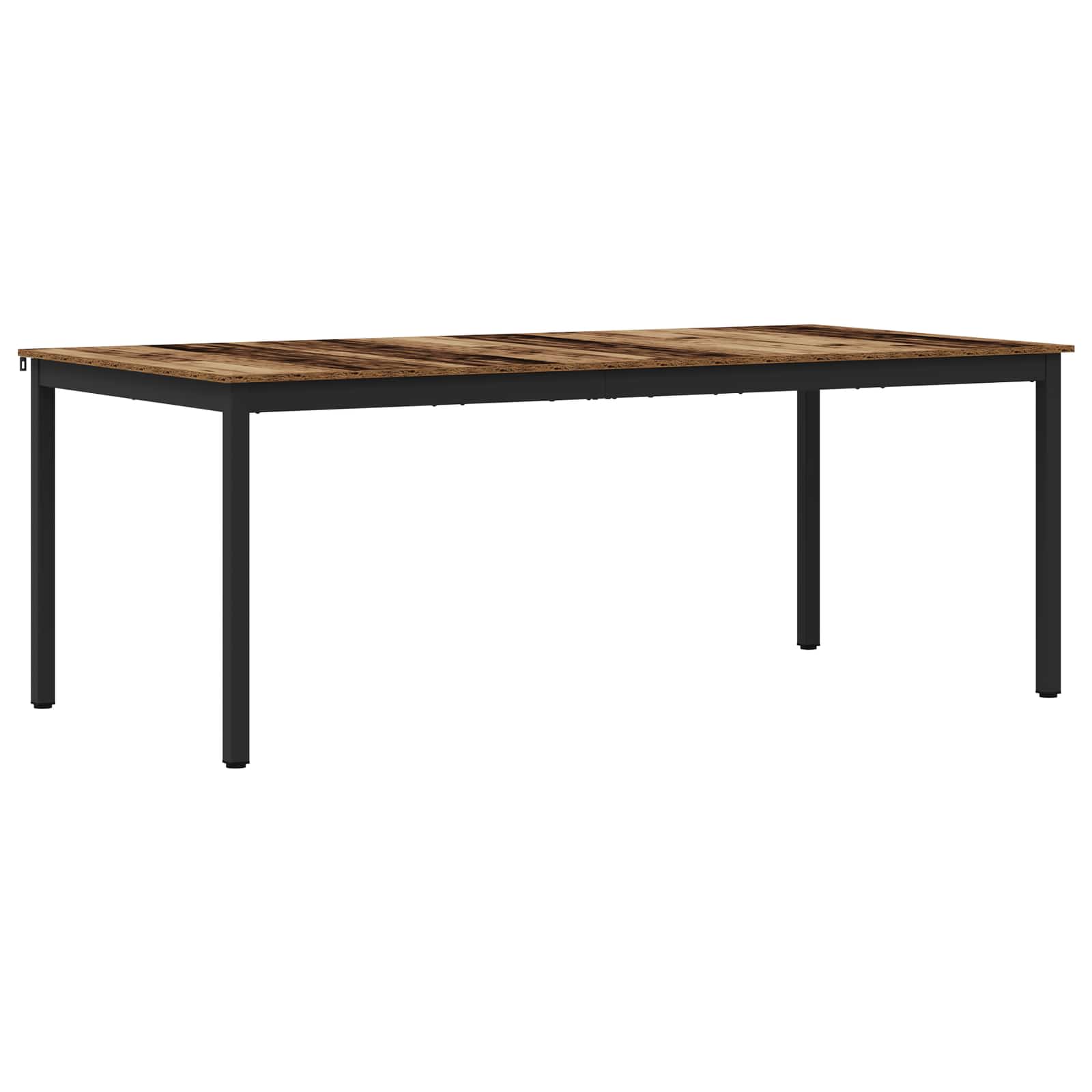 Spisebord 2 Pcs 200 X 100 X 75 Cm Konstruert Tre