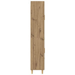 Høyskap Med Skuff Artisan Eik 69,5 X 34 X 180 Cm Konstruert Tre