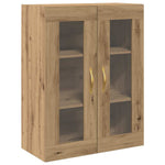 Høyskap 2 Pcs Artisan Eik 69,5 X 34 X 180 Cm Konstruert Tre