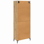 Høyskap 2 Pcs Artisan Eik 69,5 X 34 X 180 Cm Konstruert Tre