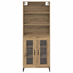 Høyskap Artisan Eik 69,5 X 34 X 180 Cm Konstruert Tre