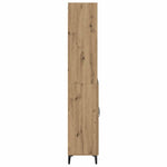 Høyskap Artisan Eik 69,5 X 34 X 180 Cm Konstruert Tre